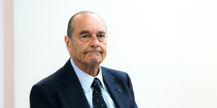 PARIS, FRANCE - SEPTEMBER 28: Portrait of Former French President Jacques Chirac on September 28, 2010 in Paris, France. (Photo by Christophe Morin/IP3/Getty Images)