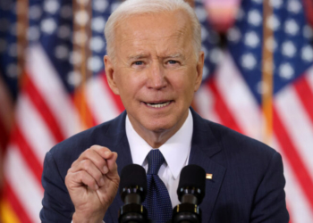 FILE PHOTO: U.S. President Joe Biden speaks about his $2 trillion infrastructure plan during an event to tout the plan at Carpenters Pittsburgh Training Center in Pittsburgh, Pennsylvania, U.S., March 31, 2021. REUTERS/Jonathan Ernst/File Photo