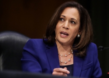 California Sen. Kamala Harris topped a recent survey asking respondents for their preferred running mate for Joe Biden.