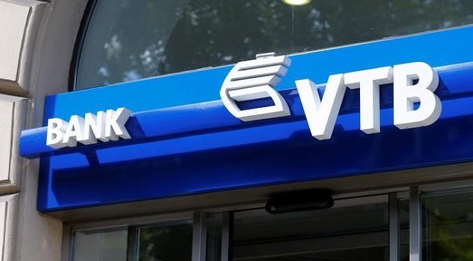 The logo of VTB bank is seen at a branch office in Vienna, Austria, September 5, 2016. REUTERS/Heinz-Peter Bader