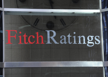 FILE - This photo shows signage for Fitch Ratings, Sunday, Oct. 9, 2011, in New York. On Tuesday, Aug. 1, 2023, Fitch Ratings has downgraded the U.S. credit rating, citing an expected increase in government debt over the next three years and a “steady deterioration in standards of governance” over the past two decades. (AP Photo/Henny Ray Abrams, File)