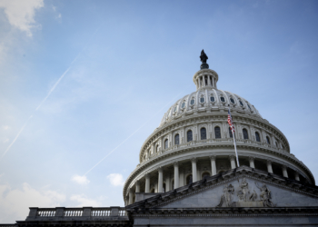 WASHINGTON, DC-DECEMBER 19:  
A possible government shutdown is on the horizon after President Elect Donald Trump rejected a three-month stopgap funding extension. The government will shut down this weekend if a bill is not passed by Friday. United States Capitol in Washington, DC on December 19, 2024.  
(Photo by Marvin Joseph/The Washington Post)