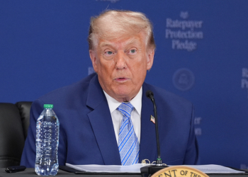 President Donald Trump speaks at the Environmental Protection Agency (EPA) Thursday, July 23, 2026, in Washington. (AP Photo/Alex Brandon)