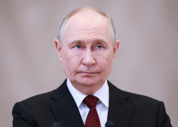 KAZAKHSTAN, ASTANA - MAY 29, 2026: Russia's President Vladimir Putin gives a press briefing following a meeting of the Supreme Eurasian Economic Council. Alexander Shcherbak/TASS