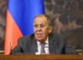 RUSSIA, MOSCOW - AUGUST 17, 2026: Sergei Lavrov, Foreign Minister of Russia, gives a joint press conference with his counterpart Samuel Okudzeto Ablakwa of Ghana following a bilateral meeting at the Reception House of the Russian Foreign Ministry. Sergei Karpukhin/TASS
